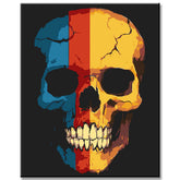 Painting by Numbers Skull Romania